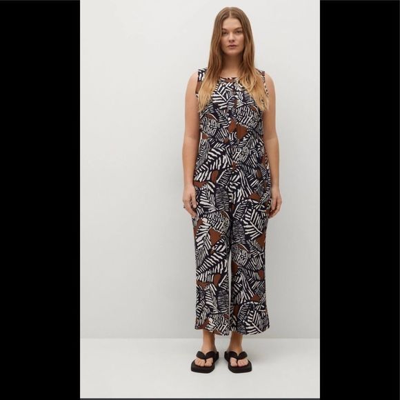 XXL - 16/18 - Mango - printed jumpsuit - Picture 3 of 15